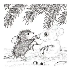 Cartoon mouse Transparent Clear Silicone Stamp/Seal for DIY scrapbooking/photo album Decorative clear stamp A0423