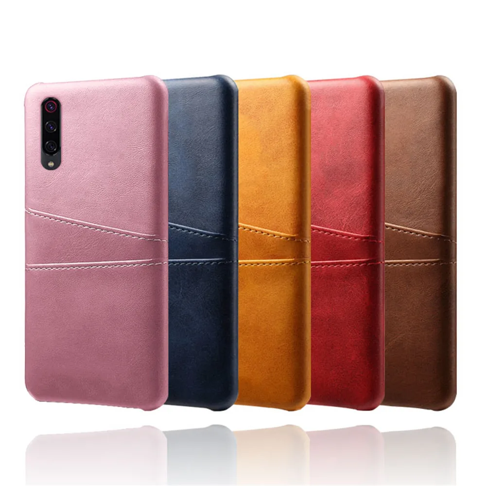 Leather Card Holder Case For Xiaomi Redmi Note 7 8 5 6 Pro Mi 9 SE 9T Pro CC9 A2 A3 Mi 10 8 Lite F1 Redmi 7 7A 6A k20 Pro Case