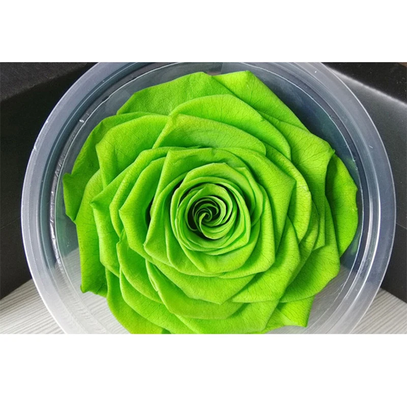 

3pcs Preserved rose Flower forever Flowers Immortal Rose 8CM diameter Valentine's day gift Eternal Life Flower Material DIY