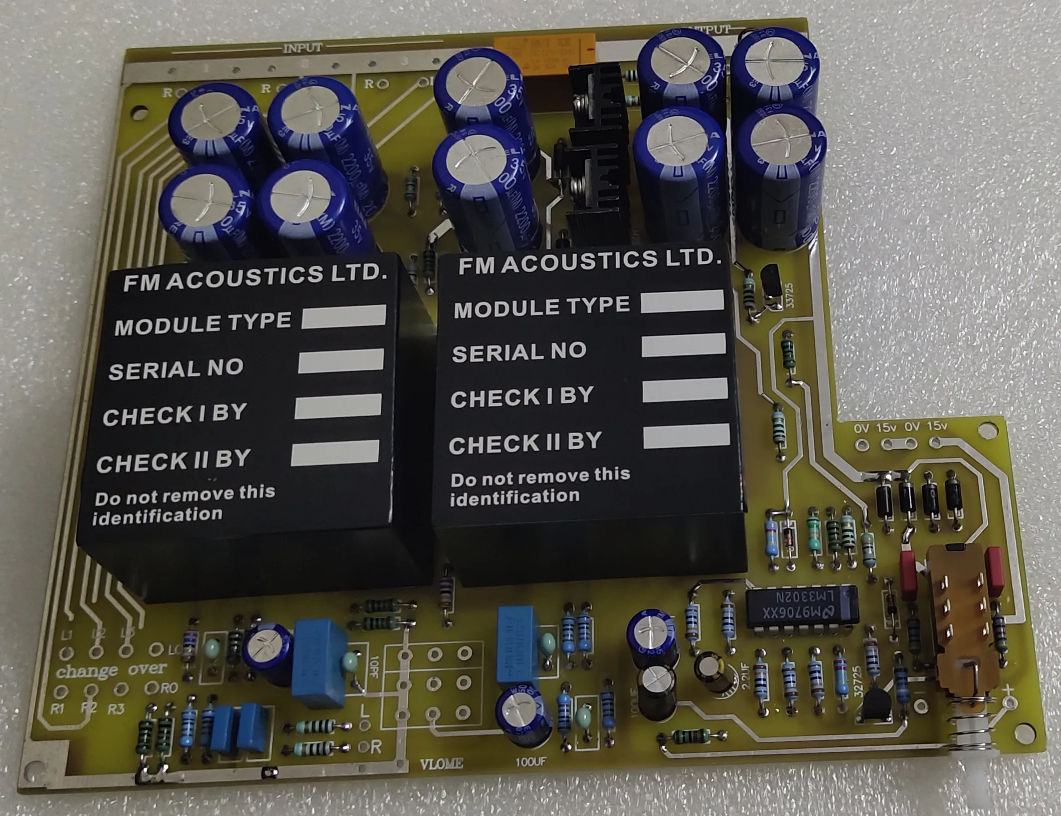 Préamplificateur HiFi stéréo FM255, préamplificateur HiFi, entrée 3 voies, sortie 1 voie, préampli Hi-End, AC115V ou AC230V (en option)