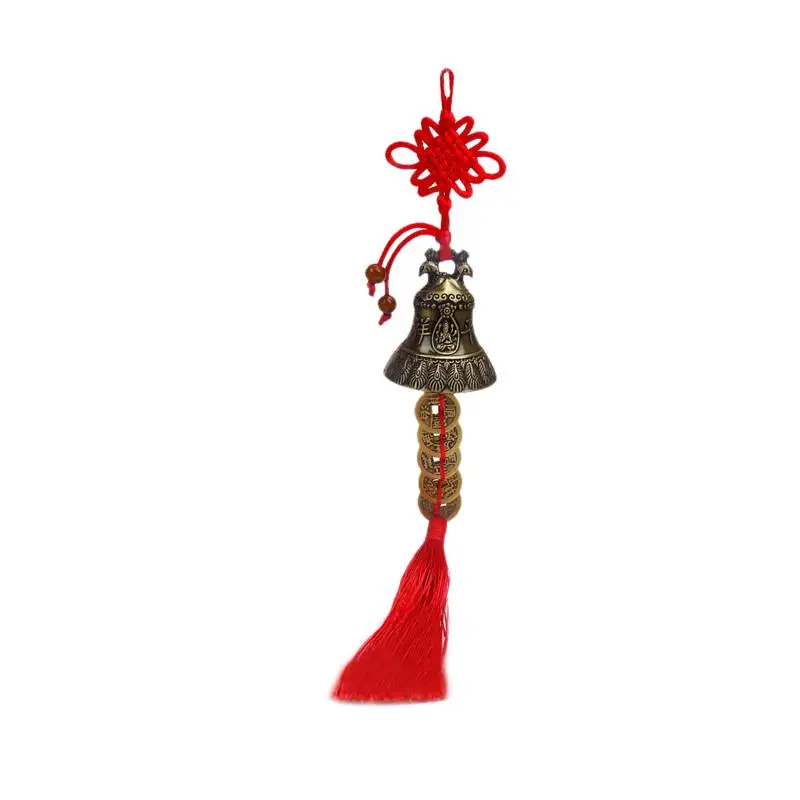 

1pc Accessories Knot Wind Chime Office Traditional Keychain Wind Bell Ancient Car Keychains