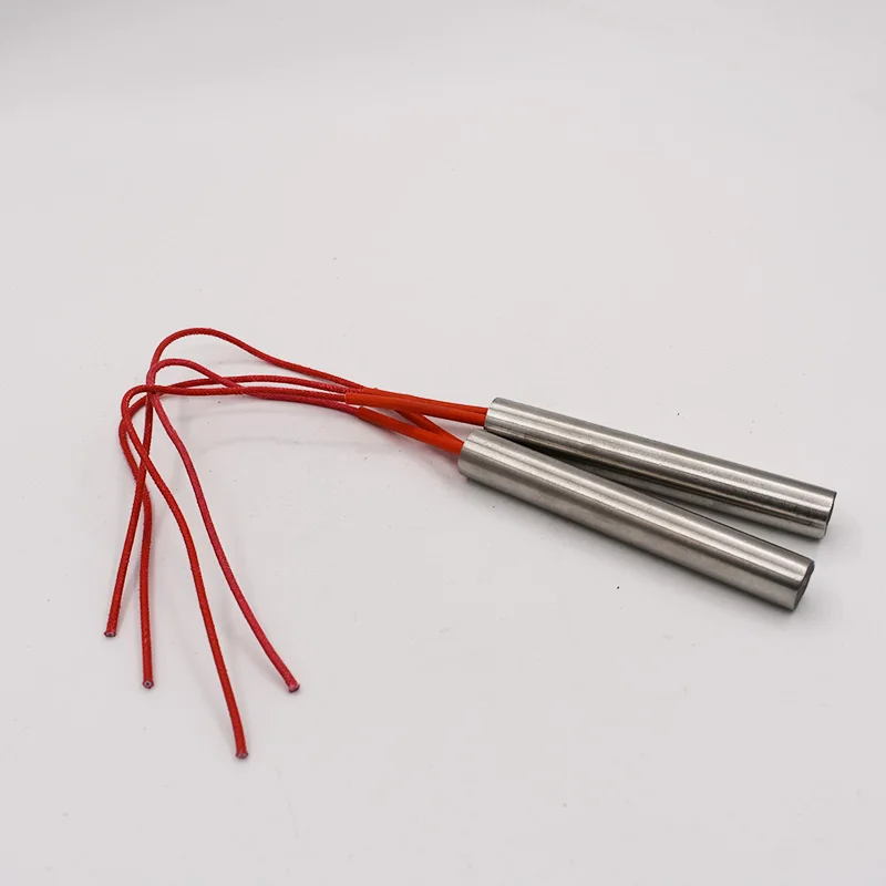 Aquecedor de Cartucho de 95×100 mm com Diâmetro de Tubo de 95 Mm. Elemento Aquecedor Elétrico de Extremidade Única 24v 36v 110v 220v 380v Aço Inoxidável