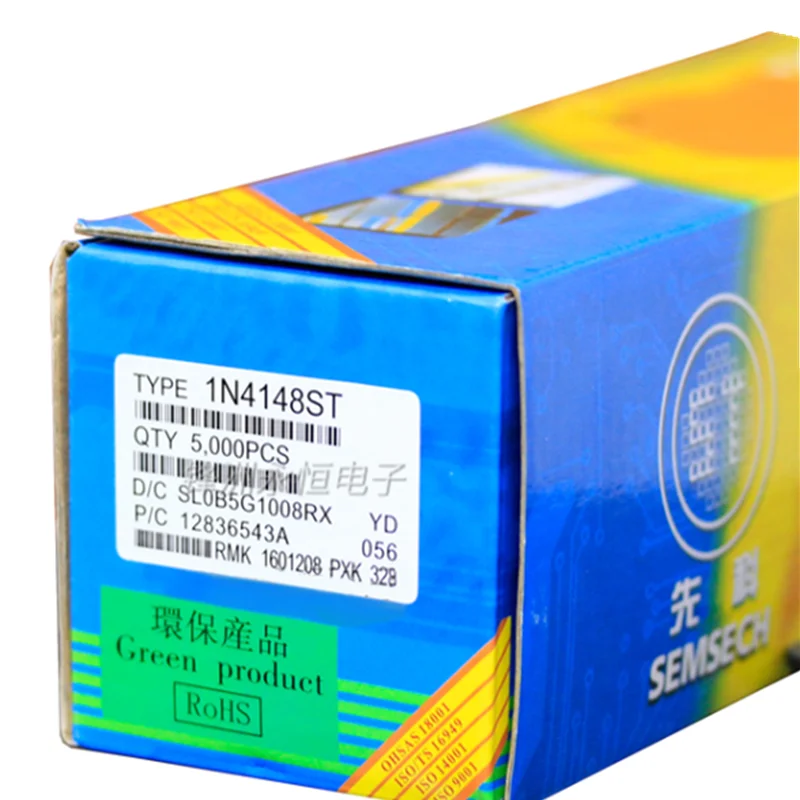 100Pcs 1N4148 DO-35 IN4148 Switching Diode