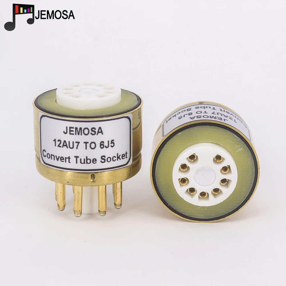 1 unidad 12AX7 12AU7 12AT7 ECC81 ECC82 ECC83 7025 a 6J5 6J5G 6C5 CV1067 DIY amplificador de tubo de vacío de Audio HIFI convertir adaptador de enchufe