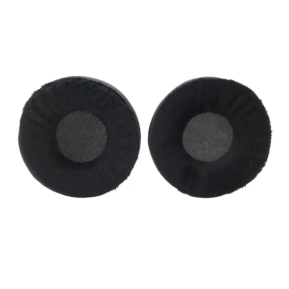 Velvet Leather Round Ear Pads Earpads Earmuff Replacement for All of Headphones 65 70 75 80 85 90 95 100 105