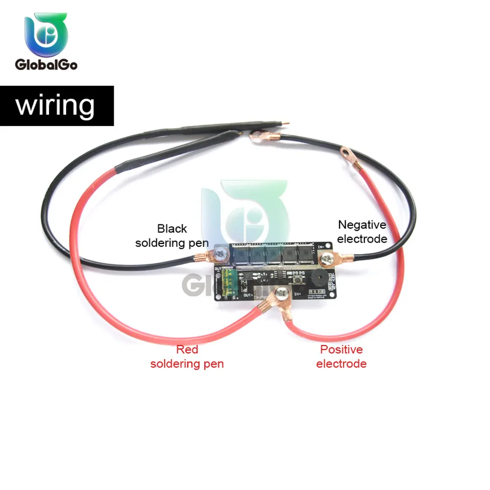 Saldatori a punti portatili del dispositivo di saldatura del circuito del pwb di stoccaggio della batteria della saldatrice a punti di DIY 12V per 18650 26650