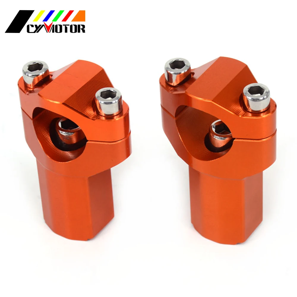 Motorcycle Higher 28MM Handlebar Clamp Risers Bar Mount Clamp For KTM SX SX-F XC-W XCF-W EXC-F 125 150 200 250 300 350 400