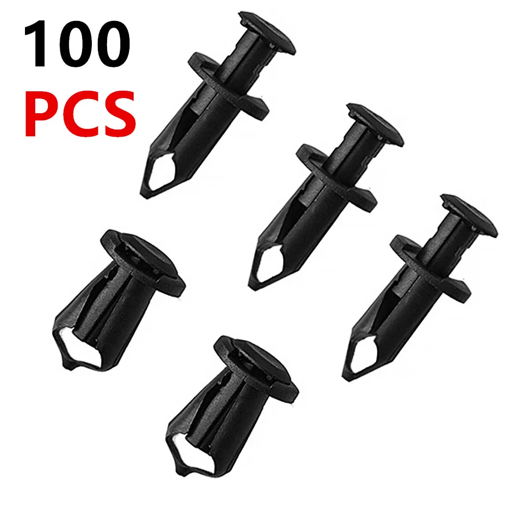 100x UTV Plastic Fender Clips/Body Rivets for Polaris Ranger RZR RZR, Scrambler Sportsman Trail General Boss