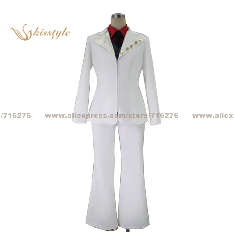 Kisstyle Fashion Umineko: When They Cry Battler Ushiromiya Uniform COS Clothing Cosplay Costume,Customized Accepted