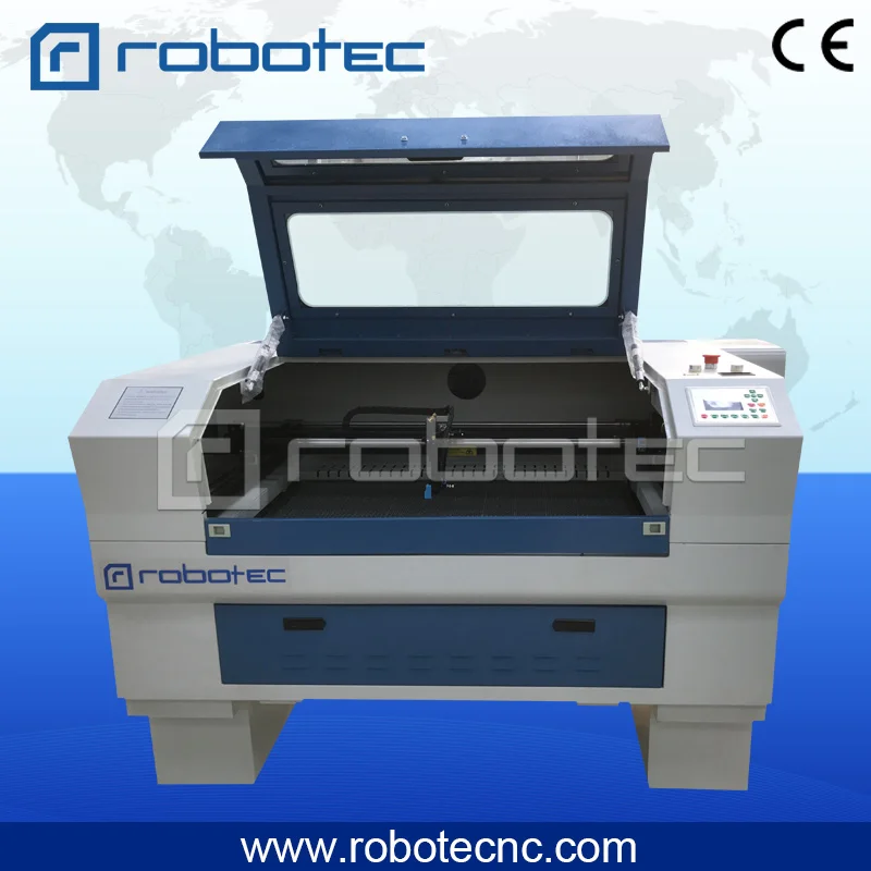 ROBOTEC-máquina de corte láser 100w, CW5200 6090 enfriador de agua, maquinaria de corte por láser para corte de plexiglás acrílico y madera