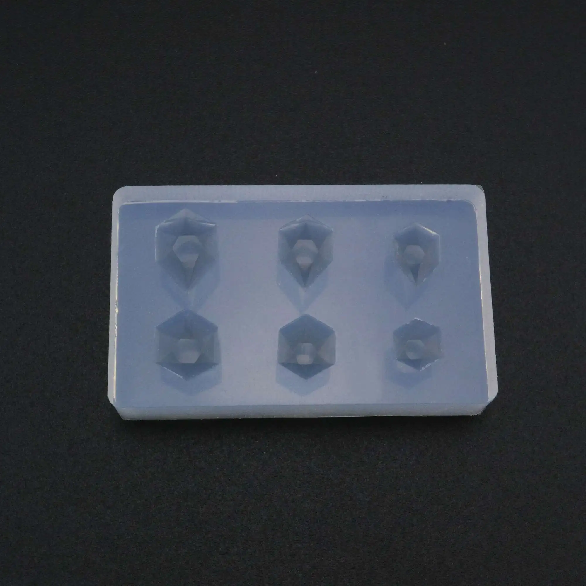 Facted Hexagon Breast Milk Cabochon Silicone Mold Epoxy Resin Keepsake DIY Jewelry Making Supplies 1507040