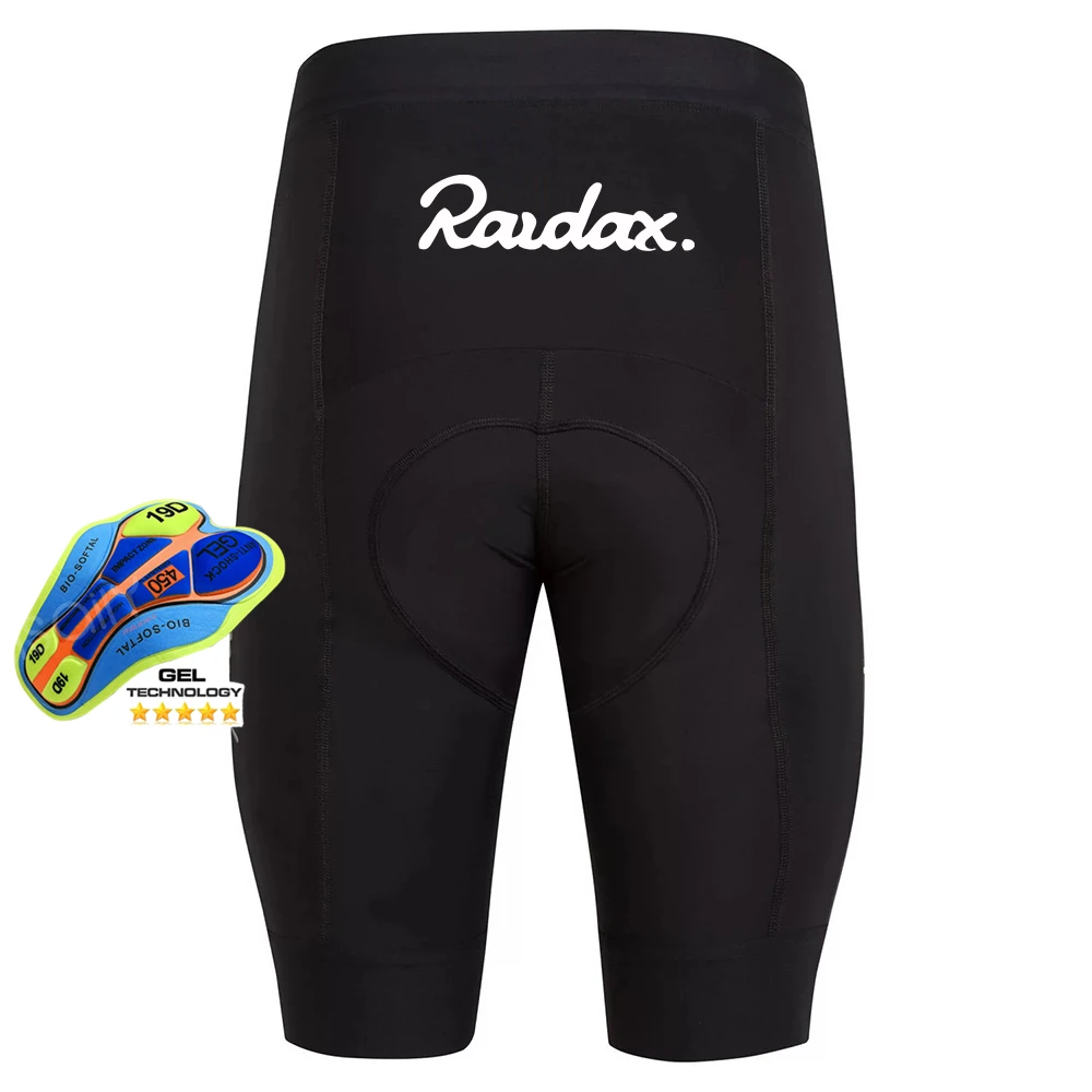 Raudax Herren Frühling Dünne Trägerhose Klassisch Schwarz MTB Sport Team Fahrrad Reitshorts Lange Hose zum Laufen – Detail 7