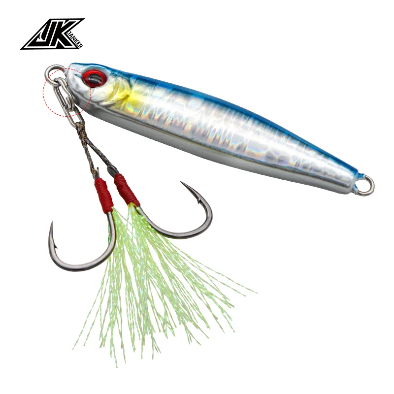 JK Fishing Rings Stainless Steel Split Rings High Quality Strengthen Solid Ring Lure Connecting Ring Fishing Accessories