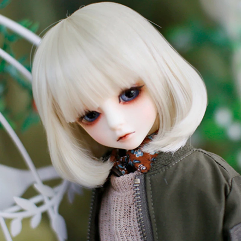 

1/3 1/4 1/6 1/8 Bjd SD Wig Short Hair High Temperature Wire BJD Wig For BJD Doll Many Colors