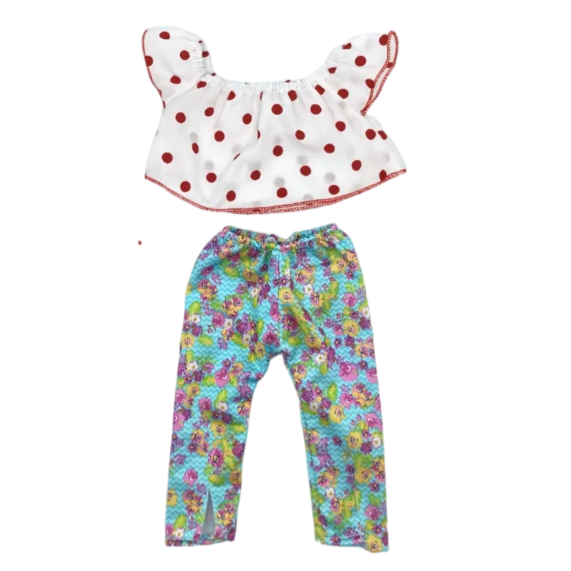 Baby Dolls Clothes Set 40Cm Doll Clothing Ropa Y Su Hermanita Accessories