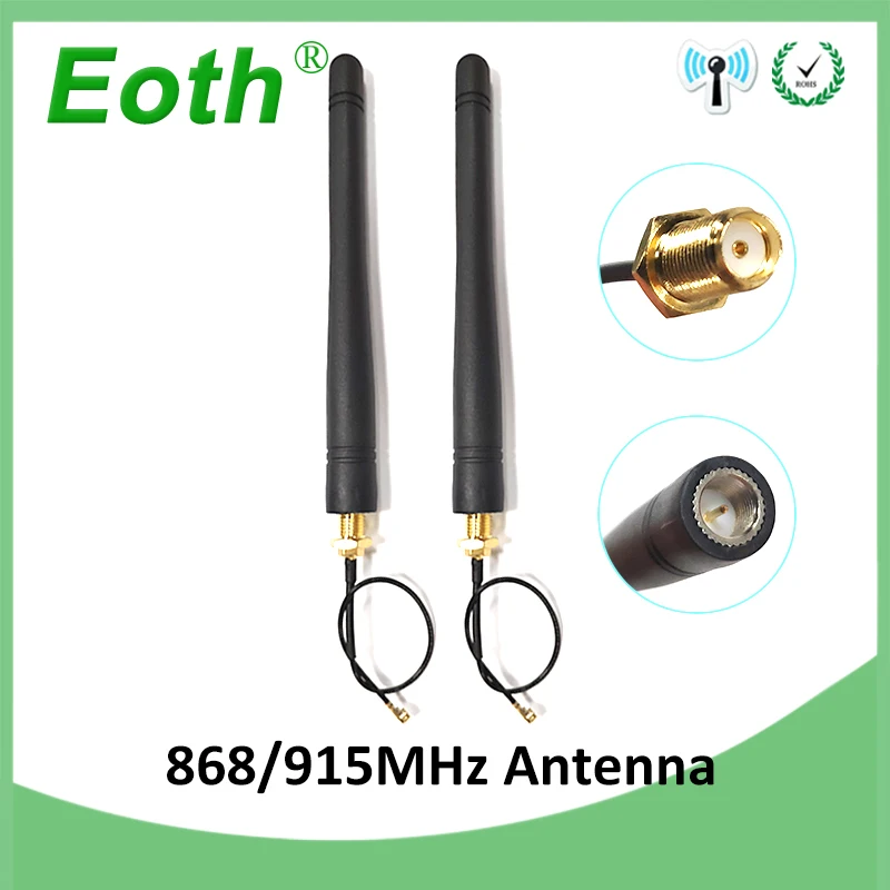 EOTH 868 МГц антенна 3dbi sma папа 915 МГц lora антенна iot модуль lorawan антенна ipex 1 SMA Гнездовой Удлинительный кабель