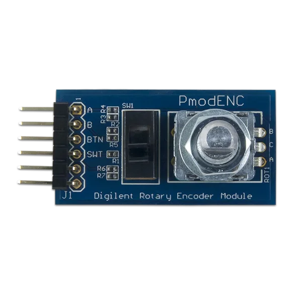 Pmod ENC Rotary Encoder Function Module