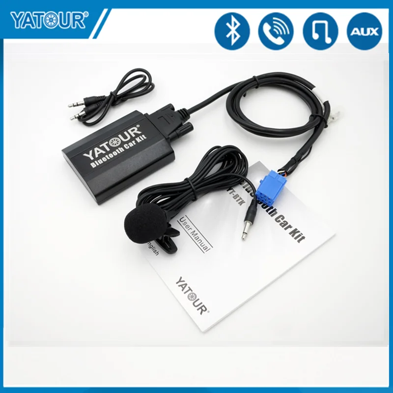 Yatour samochodowy sprzęt Audio zestaw Bluetooth do Fiat Bravio Alfa Romeo 147 156 159 Blaupunkt Lancia zmieniarka cyfrowa AUX Adapter