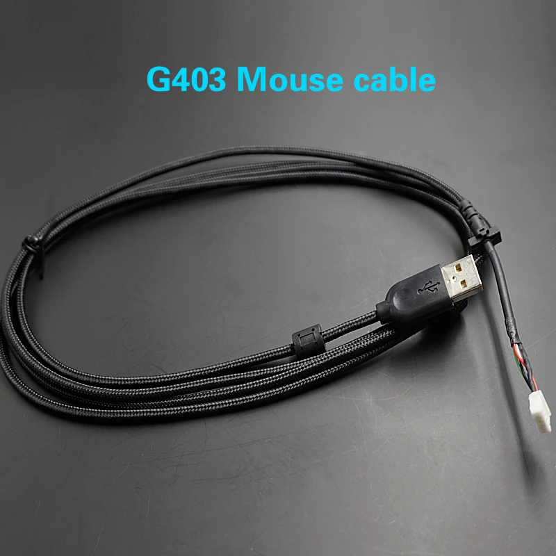 Kabel Mouse untuk Logitech MX518 G100 G102 Gpro G300 G302 G400 G402 G403 G500 G500S G502 Hero G9X Kabel Pengganti Daya Mati