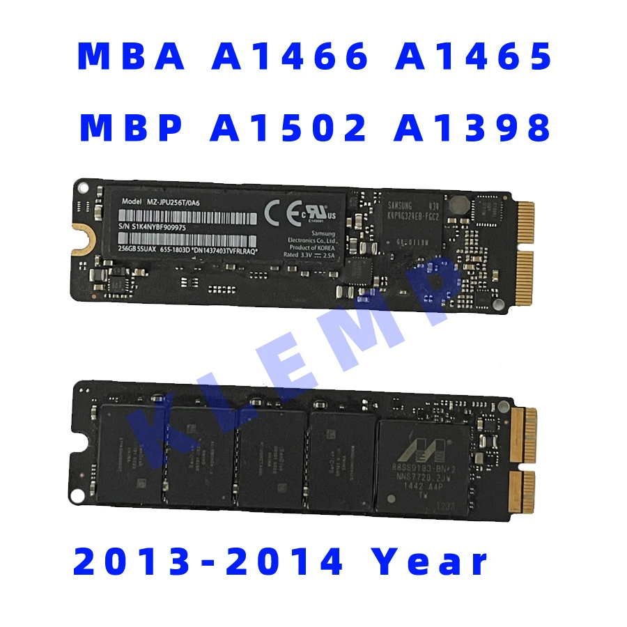 

Оригинальный твердотельный накопитель SSD для Macbook Air Pro Retina A1502 A1466 A1465 A1398 128 ГБ 256 ГБ 512 ГБ 1 ТБ конец 2013 2014 2015