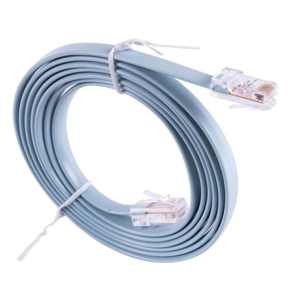

Кабель RJ45 плоский, штекер-штекер