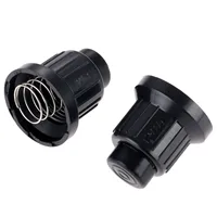 2 uds parrilla de barbacoa de plástico Gas propano hoguera batería AAA interruptor de botón de encendedor electrónico de pulso, tapa de interruptor de encendedor AAA