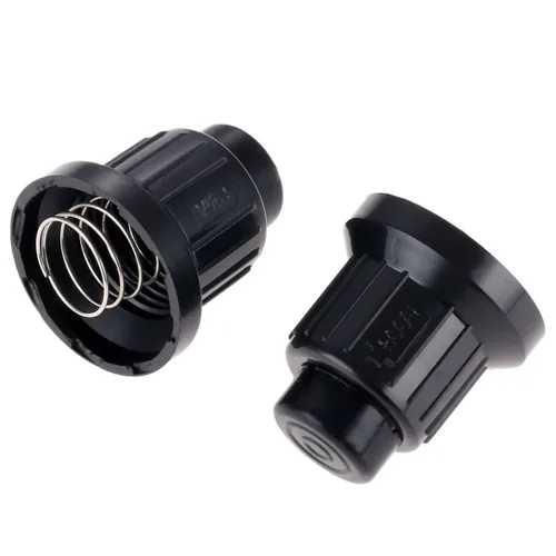 Imagen 1 del producto 2 uds parrilla de barbacoa de plástico Gas propano hoguera batería AAA interruptor de botón de encendedor electrónico de pulso, tapa de interruptor de encendedor AAA