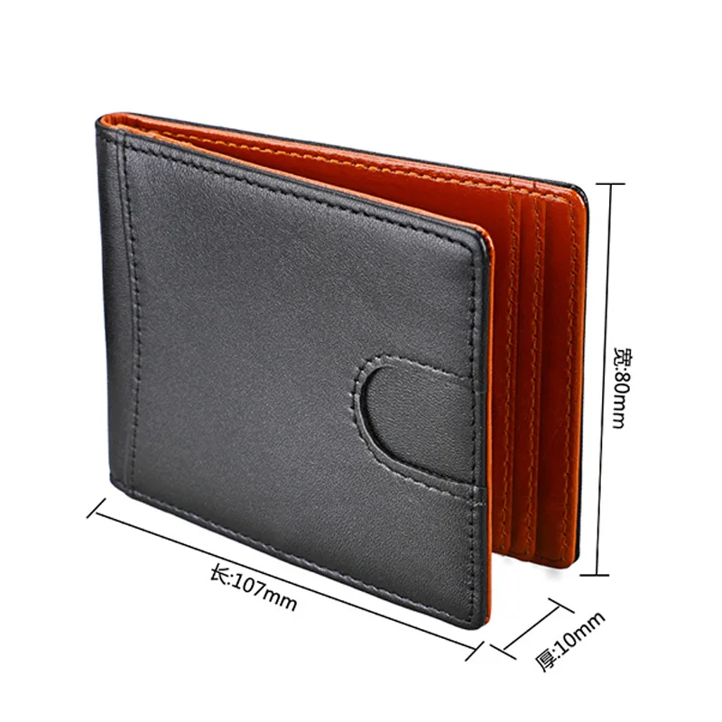 RFID Credit Card Holder Carbon Fiber Wallet Men Metal Money Clip Wallets 2 in1 Mens Card Cash Banknote Holders Boy ID CardHolder