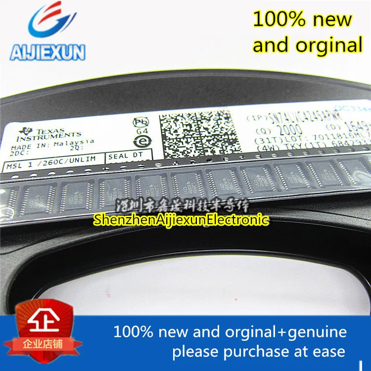 

10 шт. 100% новый и оригинальный SN74LVC4245APWR 74LVC4245A Шелковый экран LJ245A TSSOP24 OCTAL BUS трансивер и 3,3-V большой запас