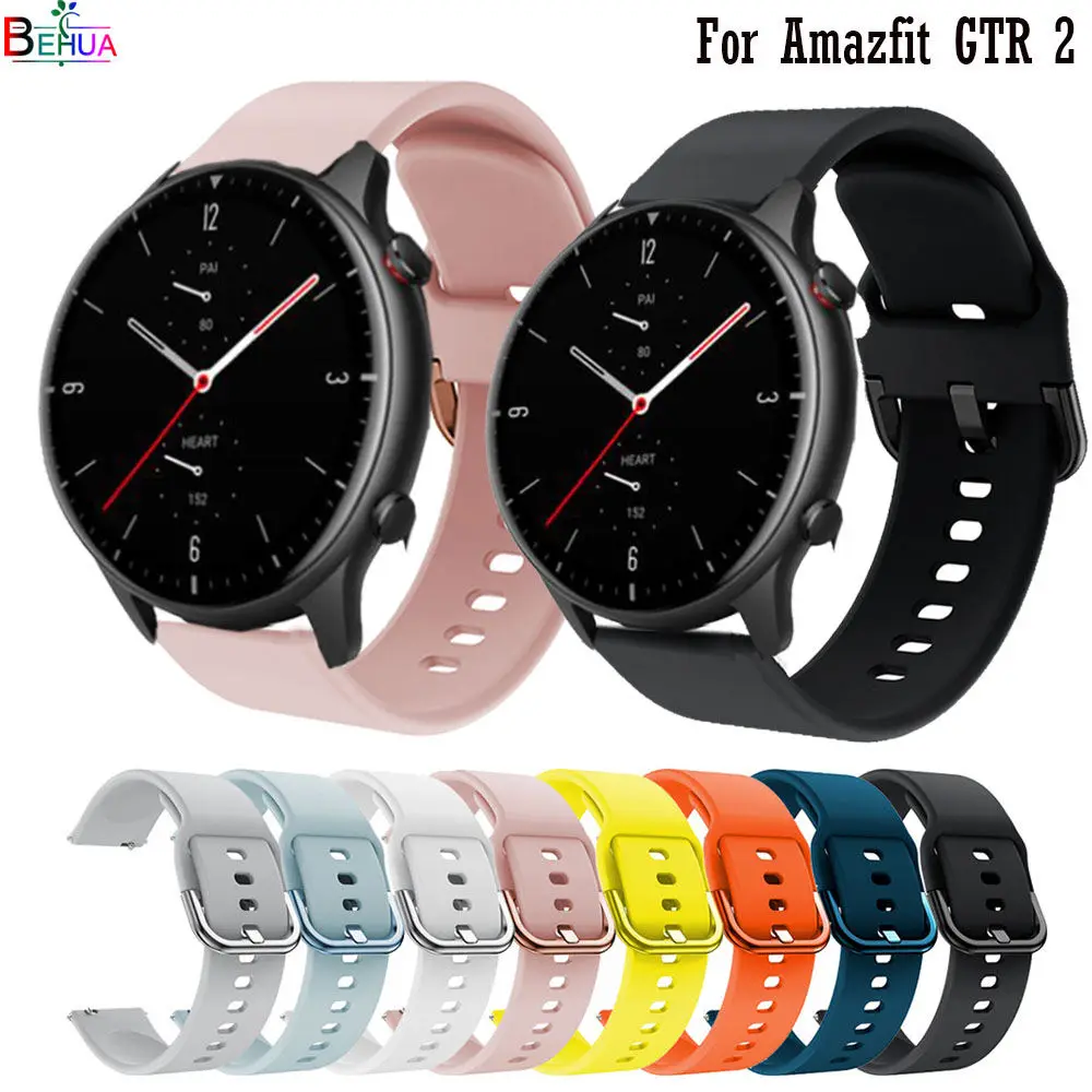 

Ремешок для часов Huami Amazfit GTR 2 2e, сменный Браслет для смарт-часов, 22 мм, 47 мм