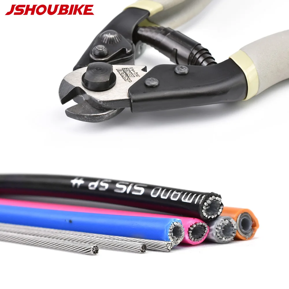 JSHOU BIKE Hand Cable Cutter Pliers Professional Bike Tools Wire Breaker MTB Cycling Tool Line Clamp Repair Bicycle Accessories