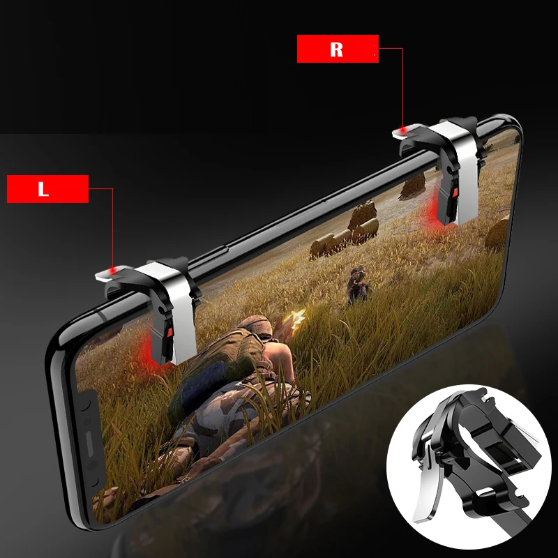L1 R1 Pubg Controller Mobile Trigger Gamepad Game Pad Joystick For Cellular Cell Phone Android iPhone L1R1 pabg Control Console