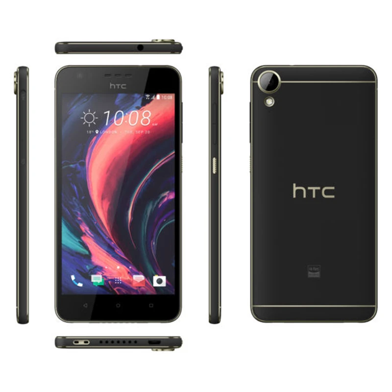 Смартфон HTC Desire 10 Pro на Android, восемь ядер, экран 5,5 дюйма, 4 Гб + 64 ГБ