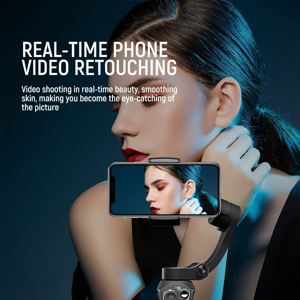 3-х осевой ручной шарнирный стабилизатор для камеры GoPro телефон слежение за лицом Активный Трек w/фокус Pull & Zoom для iPhone Huawei Xiaomi экшн-камеры