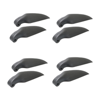 4pair 6-10inch Propeller Blade Paddle 6X3 7.3X4 9X5 6X4 7.5X4 9X6 6.5X4 6X6 8X6 9.5X8 Folding Props for RC Fixed Wing Gilder
