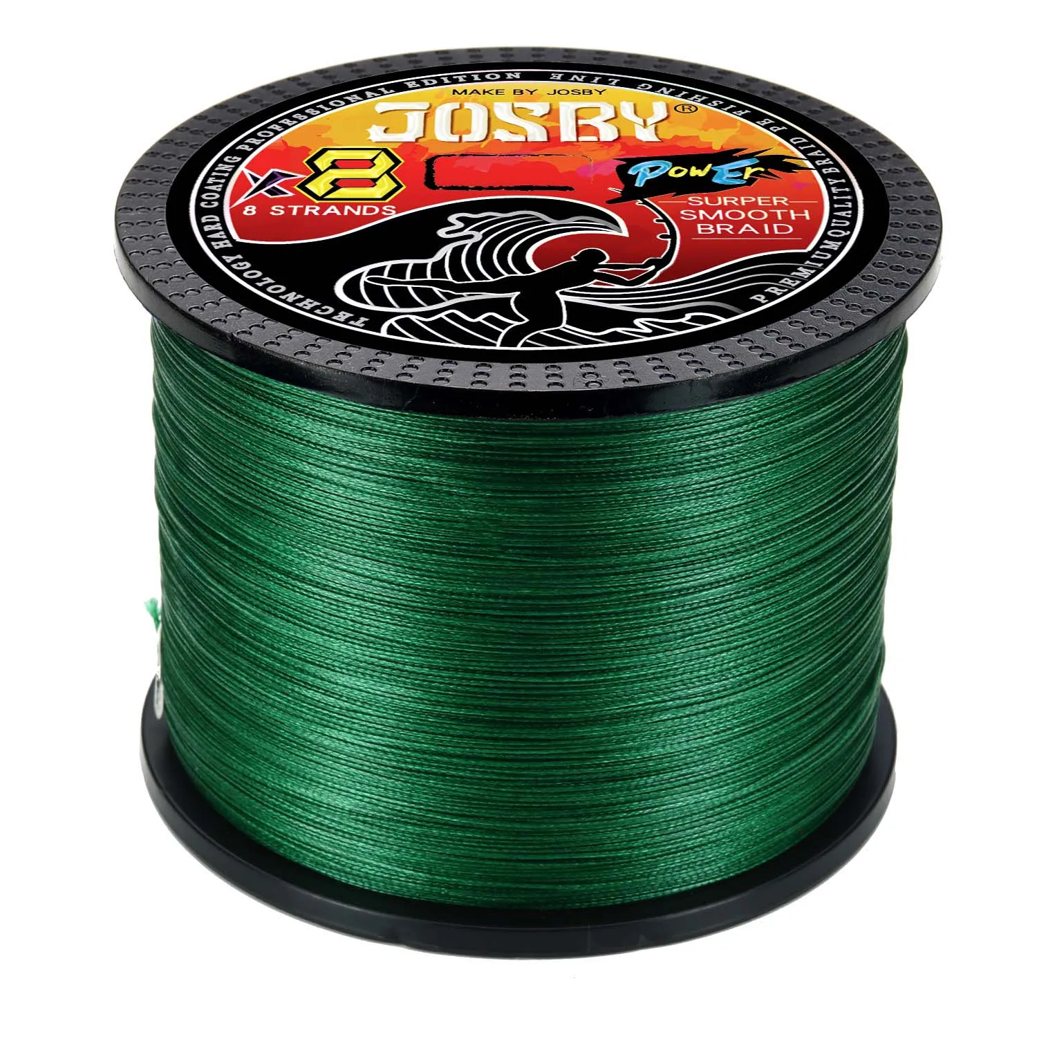 JOSBY 200M 300M 500M 1000M Multicolour 100% PE 8 Braided Wire 4 Strands Multifilament Japanese Fishing Line 10-90LB Weaves Cord