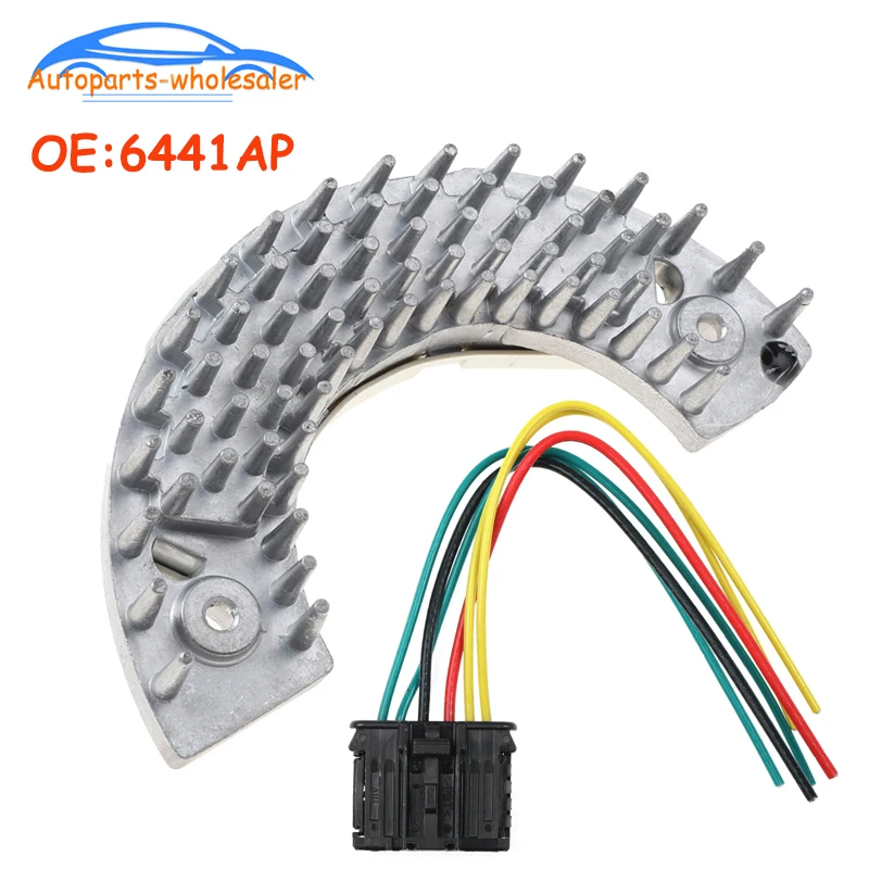 6441AP 6441.AP 6441AL 9140010283 For Citroen Xsara Picasso & Peugeot 206 307 Heater Blower Motor Fan Resistor Car accessories