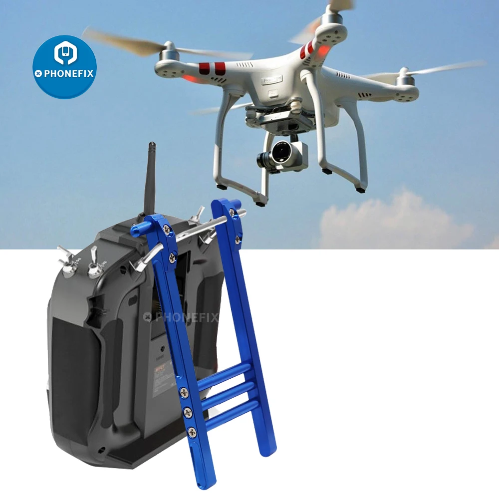 Hợp Kim Nhôm RC Drone Phát Đứng Giá Đỡ Cho RC Futaba JR Flysky Radiolink Phát RC Mẫu Phụ Kiện