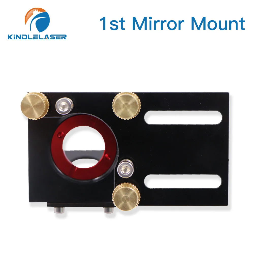 KINDLELASER CO2 First Reflection Mirror 25mm Mount Support Integrative Holder for Laser Engraving Cutting Machine