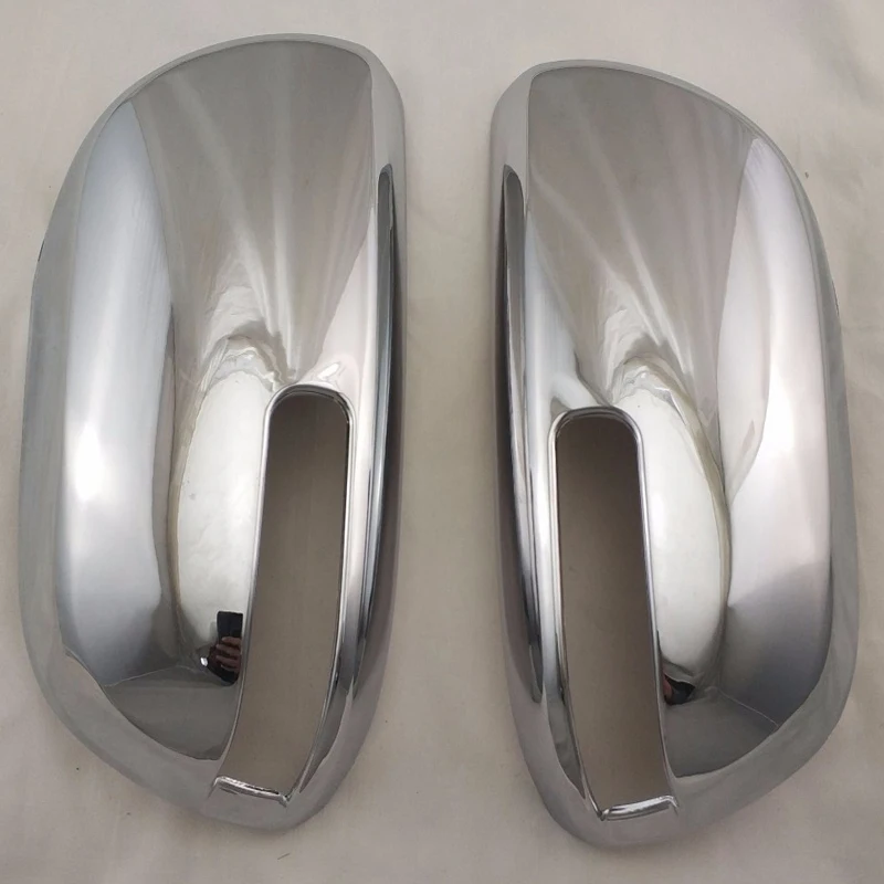 

For Toyota Hilux Accessories ABS Chrome Design Rear View Mirror Cover Cap With Indicator For Toyota Hilux 2012 2013 2014 2pcs