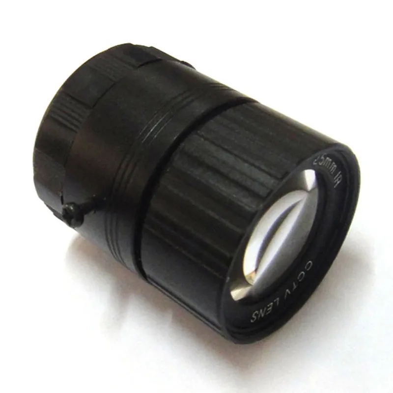 25mm CCTV Lens 3mp view 70m distance 11 degrees F1.4 IR Fixed Iris CS Mount for Security IP CCD Camera