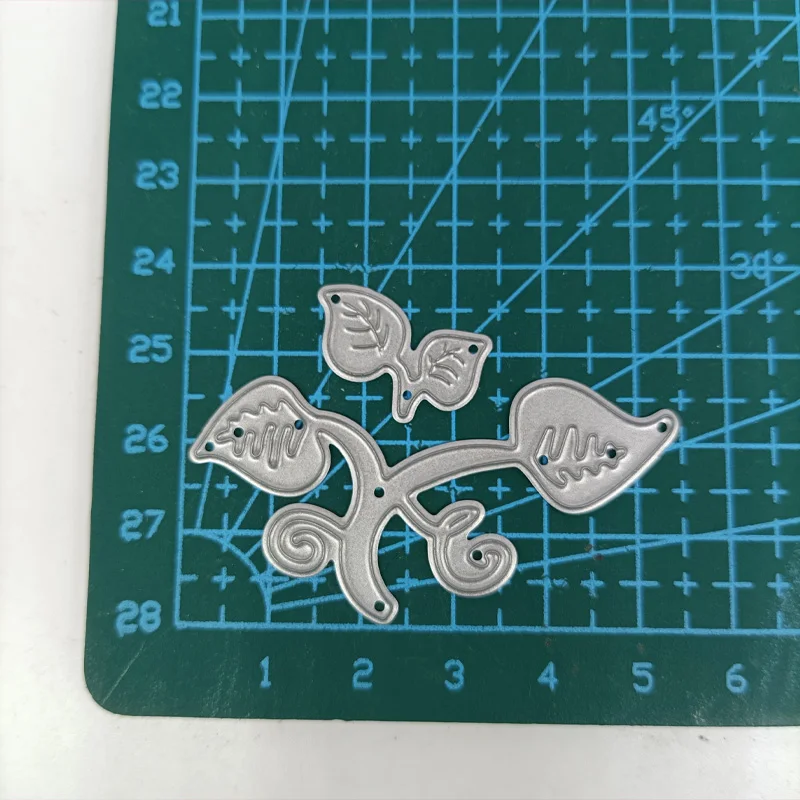 Metal Cutting Dies For Scrapbooking  VineTree Leaves Stencil Craft Paper Knife Mould Blade Punch Card Making Die Cut