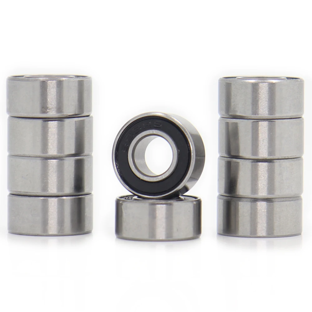 685-2RS Bearing 5*11*5mm ( 10 PCS ) Miniature Flanged 685RS Ball Bearings L-1150VV