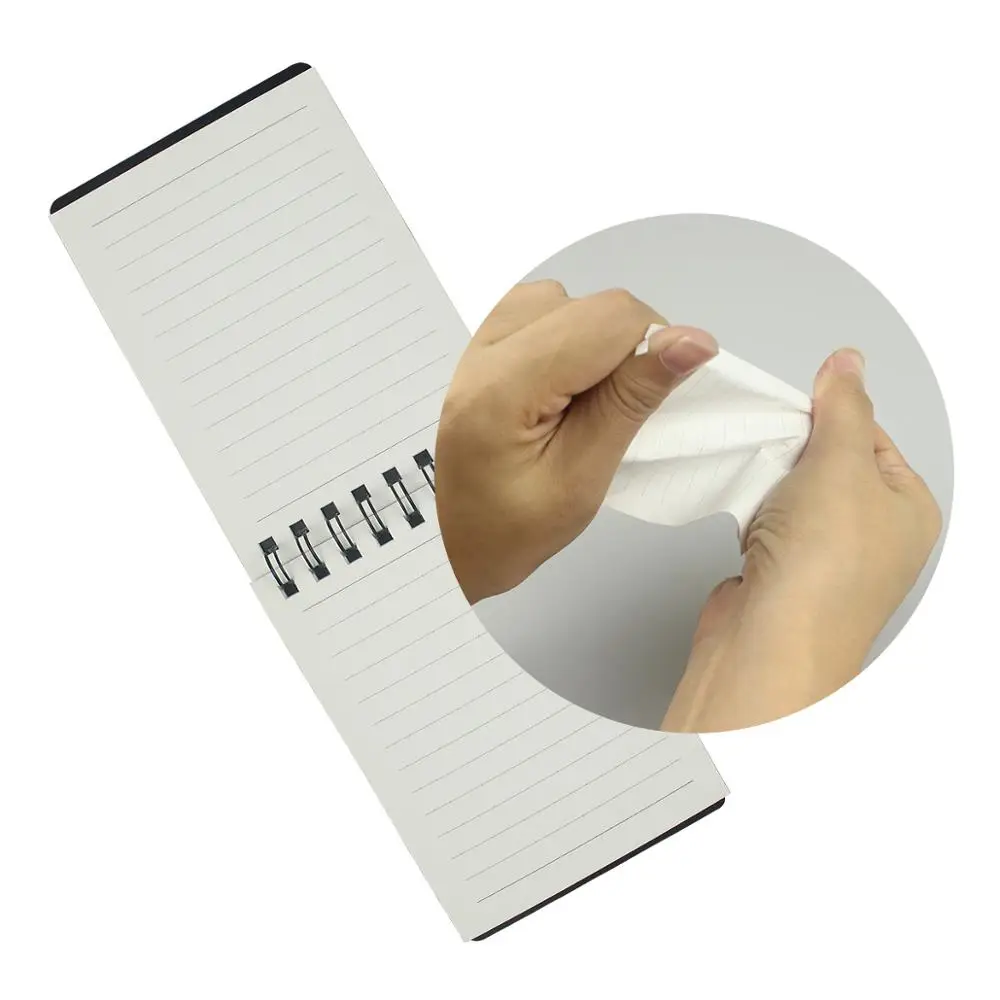 Erasable Notebook Mini A7 Paper Reusable Smart Microwave Wave Cloud Erase Notepad Portable Diary Office School Kids Gift