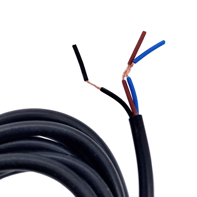 M18 Metal Photoelectric laser beam Sensor switch Infrared Obstacle Avoidance 5-30cm Detection Range Adjustable NPN PNP NO image 5