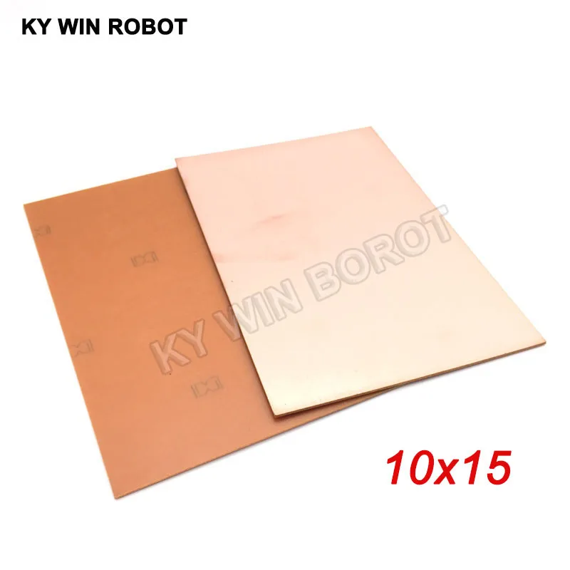 

1 шт. PF PCB 10*15 см односторонняя медная плакированная пластина DIY PCB Kit ламинированная печатная плата 10x15 см 100x150x1,6 мм