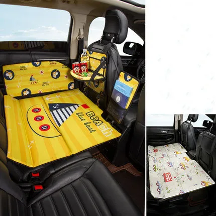 Car rear seat folding bed SUV back row sleeping pad travel mattress baby child artifact interior Детали интерьера