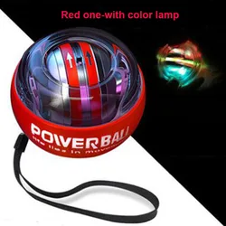 Self-Starting Silent Gym Fitness Equipment Centrifugal Wrist Ball with Color Lamp