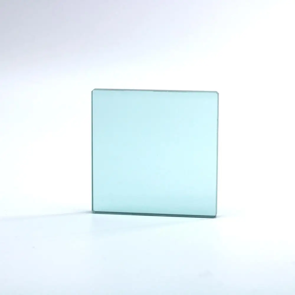Cristal templado rectangular, tamaño 50x70mm, absorbe el calor, tipo KG3, para Lámpara sin sombras