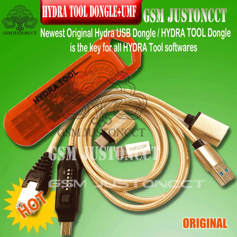 2025 Newest Original Hydra Dongle + UMF All IN One  Boot Cable is the key for all HYDRA Tool softwares